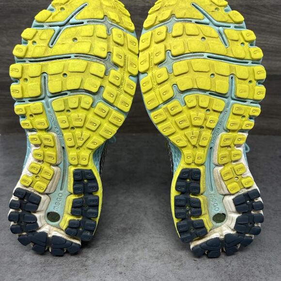 Brooks Ghost 6 Running Shoes Womns Size 6.5 Athletic Trainer Silver Blue - Picture 8 of 11